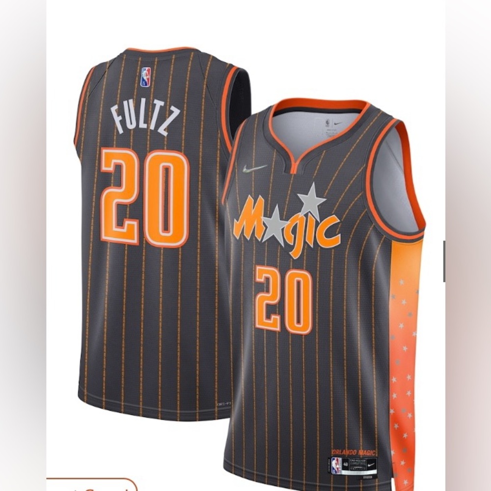 NWT Orlando Magic Markelle Fultz Nike 2021/22 Swingman Jersey - City Edition